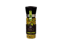 Druskos ir prieskonių mišinys I AM THE SPICE,  BBQ Lemon & Pepper, malūnėlyje, 160 g
