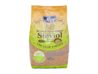 Rudasis cukrus su stevija ALVO, 500 g