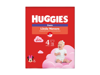 Sauskelnės-kelnaitės HUGGIES PANTS (4) mergaitėms (9-14 kg), 72 vnt.