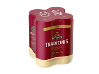 Alus ŠVYTURYS Tradicinis, 6,0 %, 4 x 0,568 l, skardinė, D