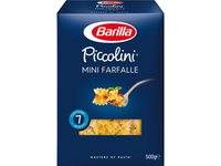 Makaronai MINI FARFALLE PICCOLIN, 500 g
