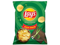 Žaliujų svogūnėlių skonio bulvių traškučiai LAY'S, 250 g