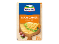 Sūris Maasdamer HOCHLAND, brandintas, riekelėmis, 45% RSM, 135 g