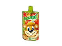 Obuolių ir bananų tyrelė KUBUŠ, 100 g.