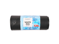 Šiukšlių maišai CLERIT, 120 l, 10 vnt.