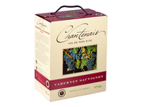 Vynas CHANTENAIS Cabernet Sauvignon, raudonas, sausas, 3 l