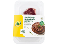 IKI Vakuume brandinta jautienos nugarinė be kaulo 220G                                                                                                  