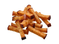 Kepintos duonos juostelės su česnakais, 1 kg