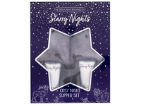 Kūno priežiūros rinkinys The Indulgent Bathing Co. Starry Night Cosy Night Slipper Set, 4 vnt.