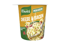 Makaronai KNORR su sūriu ir kumpiu, 71 g