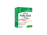 Folio rūgštis su vitaminu B12 ULTRA, 60 tab.
