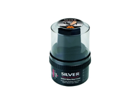 Batų tepalas SILVER, su lanolinu, juodas,  60 ml