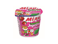 Jogurtas MIAU su braškėmis, 125 g