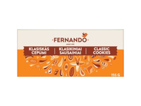 Sausainiai FERNANDO, klasikiniai, 155 g