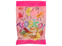 Želė saldainiai TROPICAL MIX RIMI, 100 g