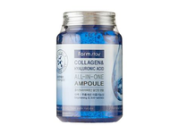 FARMSTAY COLLAGEN & HYALURONIC ACID ALL-IN-ONE veido serumas, 250 ml