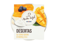 Desertas su sūrio kremu ir mangų žele, 160 g