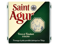Pelėsinis sūris SAINT AGUR su mėlynuoju pelėsiu, 125 g