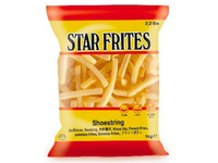 Šaldytos bulvytės FARM FRITES Star Fries, 10mm., 2,5kg