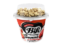 Valgom. ROKIŠKIO jogurtas BIFI su braškėmis, granola, 6 %, 200 g