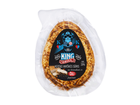 Keptas varškės sūris BBQ KING su česn., aitr. papr., 20 %, 230 g