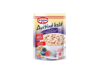 Greitai paruošiama avižinė košė DR. OETKER su miško uogomis, 60 g