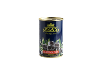 Alyvuogės MIKADO, juodos, be kaulo, M dydis, 280 g/90 g