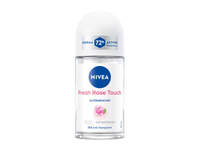 NIVEA Fresh Rose Touch rutulinis dezodorantas antiperspirantas moterims, 50 ml