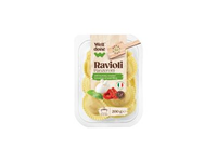 Ravioliai WELL DONE su burata, pomidorais ir bazilikais, 200 g
