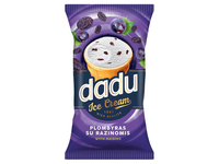 Vanilės sk. plombyras su raz. DADU, 120ml/70g