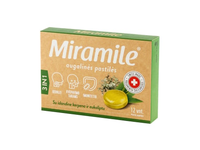 MIRAMILE® augalinės pastilės su islandine kerpena ir eukaliptu 3IN1, 12 vnt.