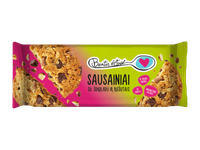 BEATOS VIRTUVĖS sausainiai su šokoladu ir lazdynų riešutais, 150 g