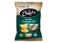 Bulvių traškučiai BRETS, PDO pelėsinio sūrio skonio, 125g