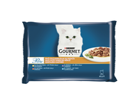 Konservuoutas kačių ėdalas GOURMET Perle ,su kalakutiena, 4x85g
