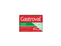 Rūgštingumui, kietos kapsulės GASTROVAL FLUXUS, 15 vnt.