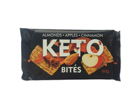 Migdolų batonėlis su obuol. KETO BITES, 60 g