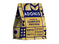 Vanil. KETO baltymų milteliai ADONIS, 350 g