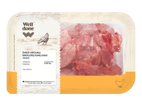 Švieži viščiukų broilerių kaklai WELL DONE, 400 g
