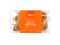 Sausainiai su sėklomis RIMI SMART, 250 g