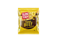 Greitai paruošiami makaronai SUN YAN, jautienos skonio, 60 g