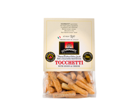 Krekeriai Tocchetti GOURMANTE, su svogūnais ir sūriu, 150 g