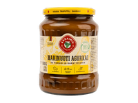Marinuoti agurkai su medumi ir garstyčiomis KKF, 680 g