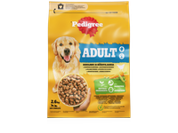 Sausas ėdalas šunims PEDIGREE, su paukštiena ir daržovėmis, 2.6kg