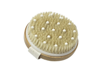 NUUM Anti-Cellulite dry brush detoksikuojantis masažinis kūno šepetys