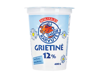 Grietinė ŽALOJI KARVUTĖ, 12 % rieb., 400 g