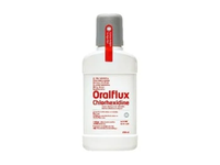 ORALFLUX CHLORHEXIDINE burnos skalavimo skystis 250 ml