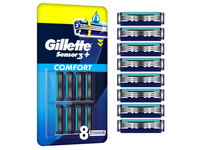 Skust. galv. GILLETTE SENSOR 3+ COMF., 8 vnt.