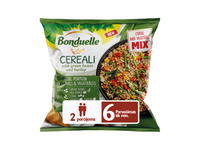 Šald. daržovių mišinys BONDUELLE su pupel., perl. kruopomis, 400 g