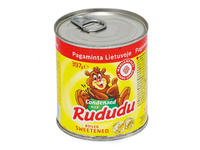 Karamelizuotas saldintas sutirštintas pienas RUDUDU, 8 %, 397 g
