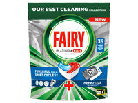 Automatinių indaplovių kapsulės FAIRY Platinum+ Deep Clean, 36vnt